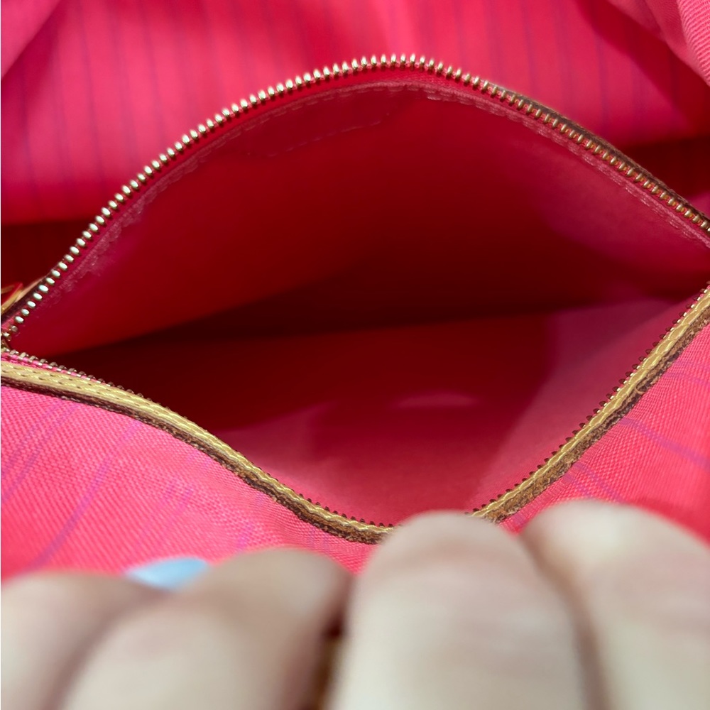 Authentic Louis Vuitton delightful MM damier azur HOT PINK interior - Picture 11 of 13